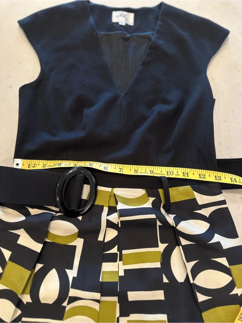 Milly Silk Cocktail Dress Size 2 Belted Mini Designer Office Luxury Sleeveless